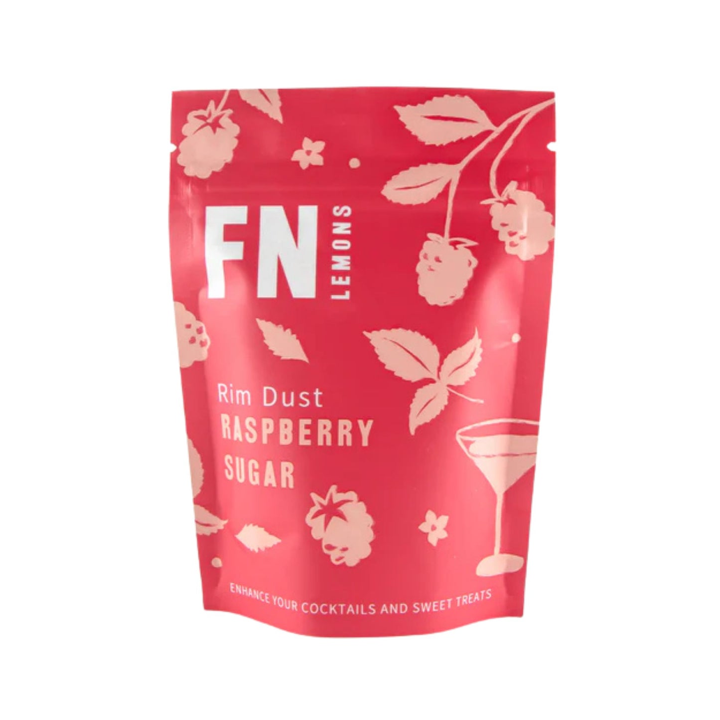 F n Lemons > Raspberry Sugar Cocktail Rim Garnish
