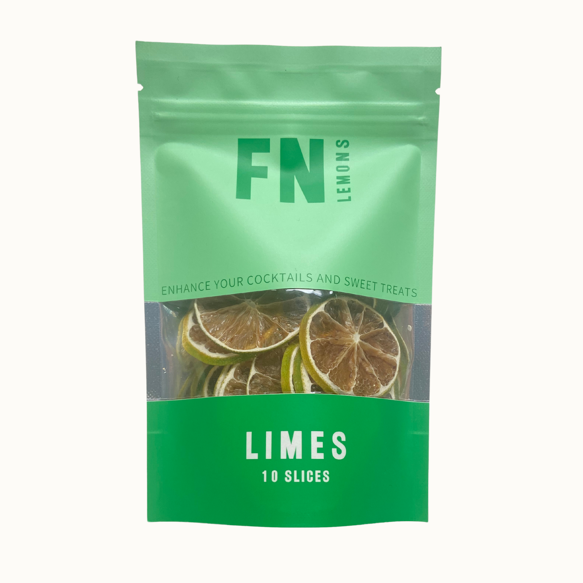 F n Lemons Dried Lime Cocktail Garnish 10 slice – Mr Consistent NZ