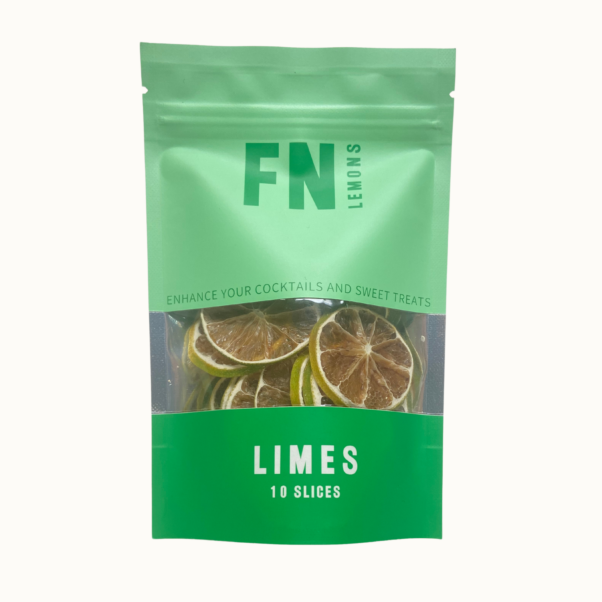 F n Lemons Dried Lime Cocktail Garnish 10 slice – Mr Consistent NZ