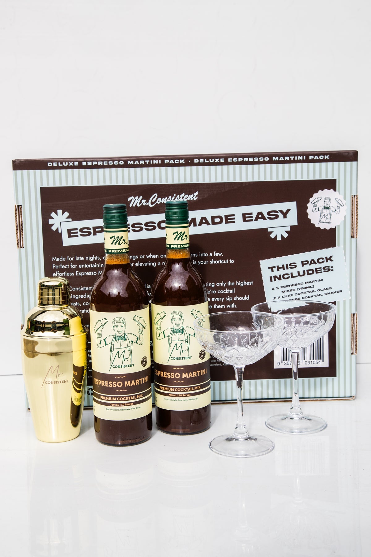 Mr. Consistent Deluxe Espresso Martini Gift Pack