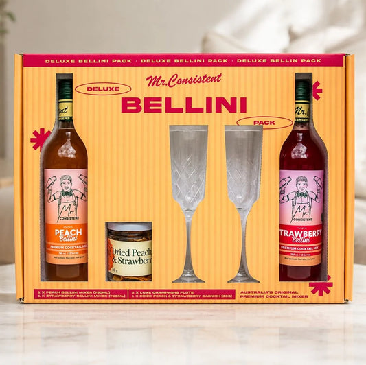 Mr. Consistent Deluxe Peach Bellini Gift Pack
