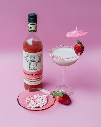 Strawberry & Lime Daiquiri Cocktail Mixer - 10 Serves