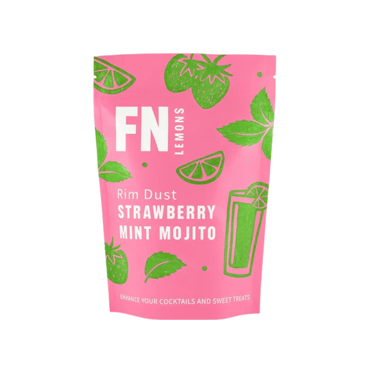 F N Lemons > Strawberry Mint Mojito Rim Garnish
