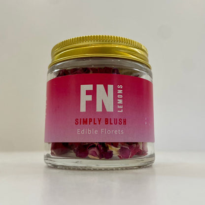 F n Lemons > Simply Blush - Edible Florets Cocktail Garnish