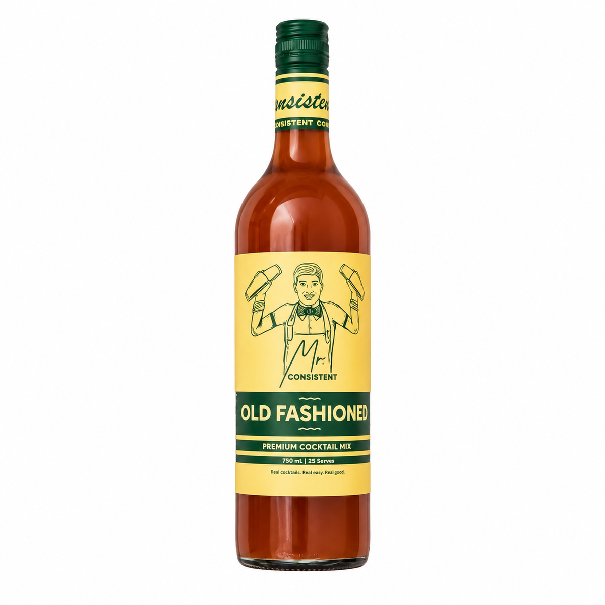 Old Fashioned Cocktail Mixer 750ml - 25 Serves