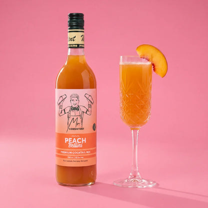 Peach Bellini Cocktail Mixer - 12 serves