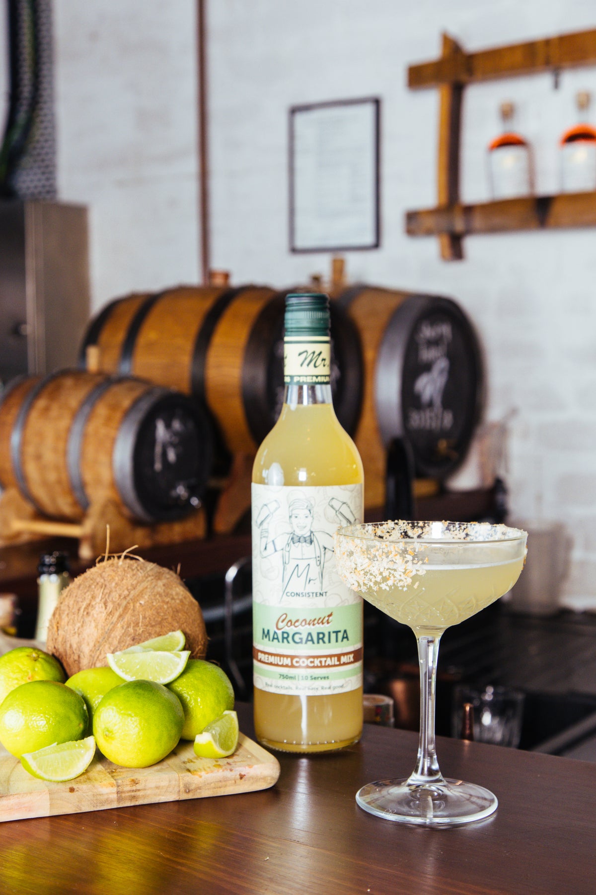 Coconut Margarita Cocktail Mixer - 10 Serves (Avail 16th Oct)